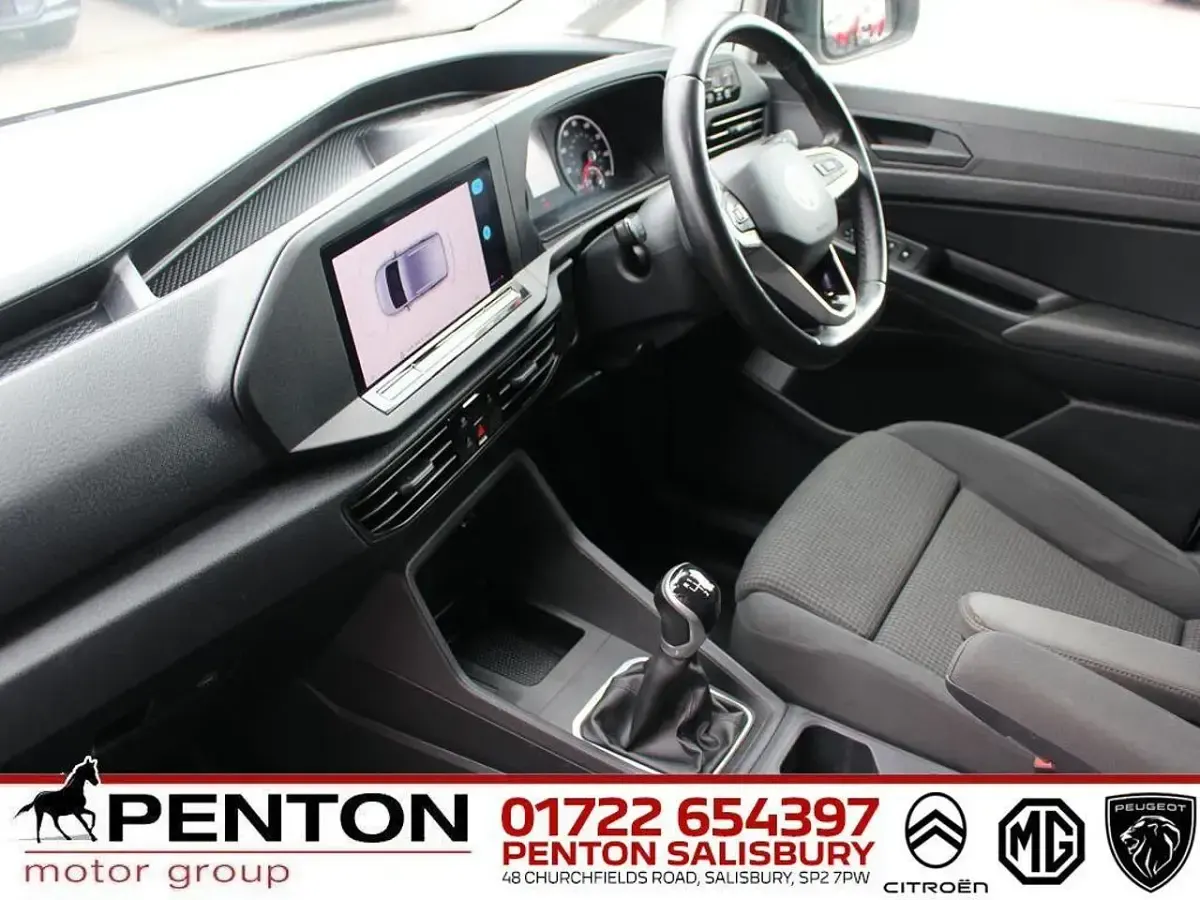 Used VW Caddy Pro 102 HP (75 kW) 2021 White MPV
