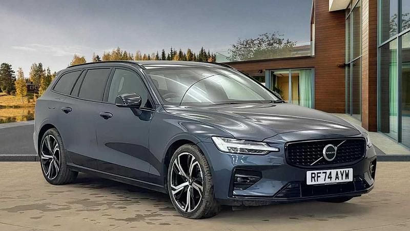 Denim blue Used 2025 Volvo V60 Plus Estate | £30,650 (Fair price) - Image 1/4
