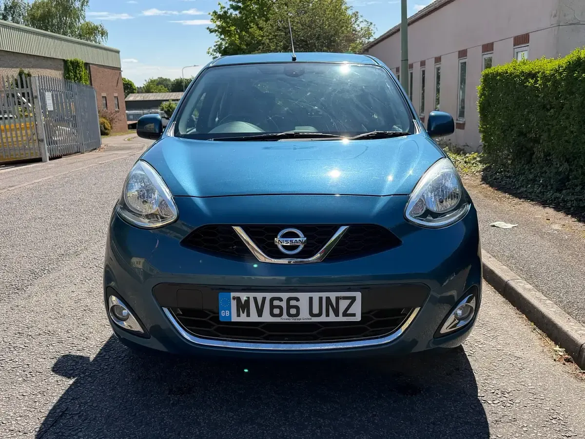 Used Nissan Micra Acenta 80 HP (58 kW) 2016 Blue Hatchback