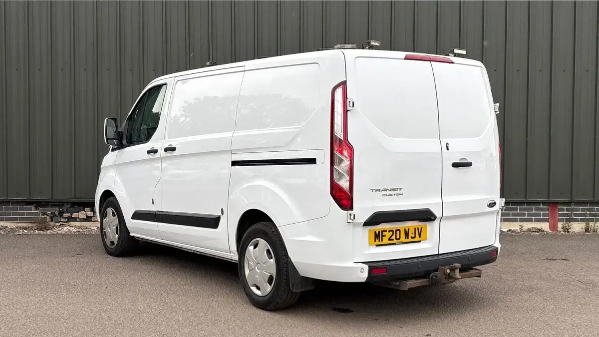 Used Ford Transit Custom Trend 130 HP (95 kW) 2020 White Van