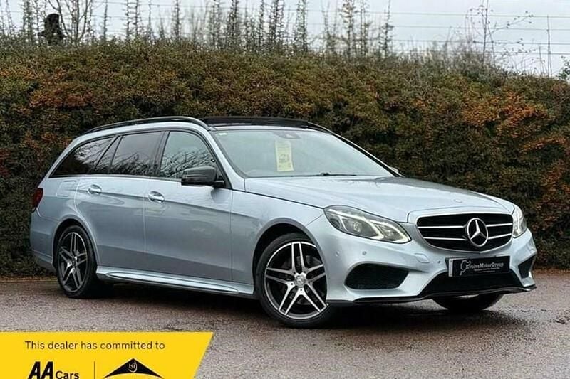 Used Mercedes E220 Premium 2015 Silver Estate