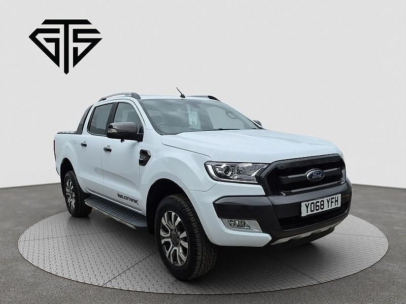 White Used 2019 Ford Ranger Wildtrack Pickup | £17,495 (Good price) - Image 1/4