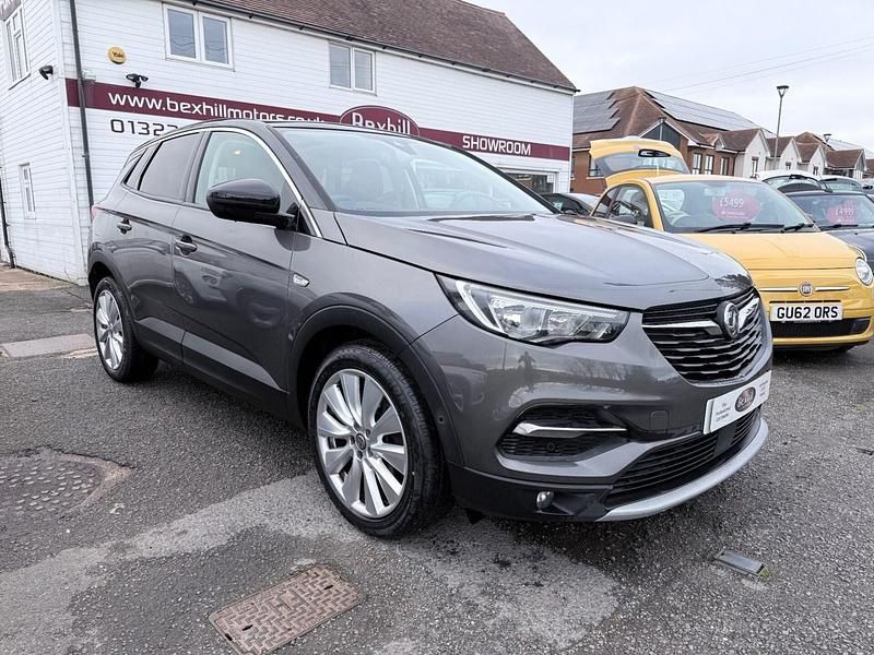 Used Vauxhall Grandland X Elite 130 HP (95 kW) 2019 Grey SUV