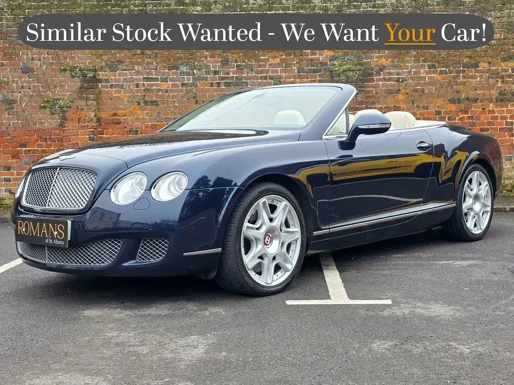 Used Bentley Continental 2009 Blue Cabriolet