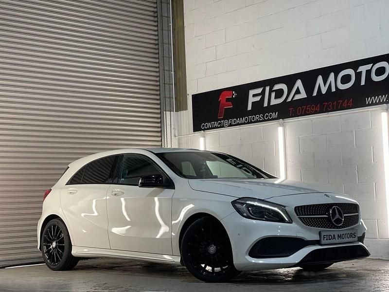 White Used 2017 Mercedes A200 AMG line Hatchback | £13,995 (Fair price) - Image 1/4