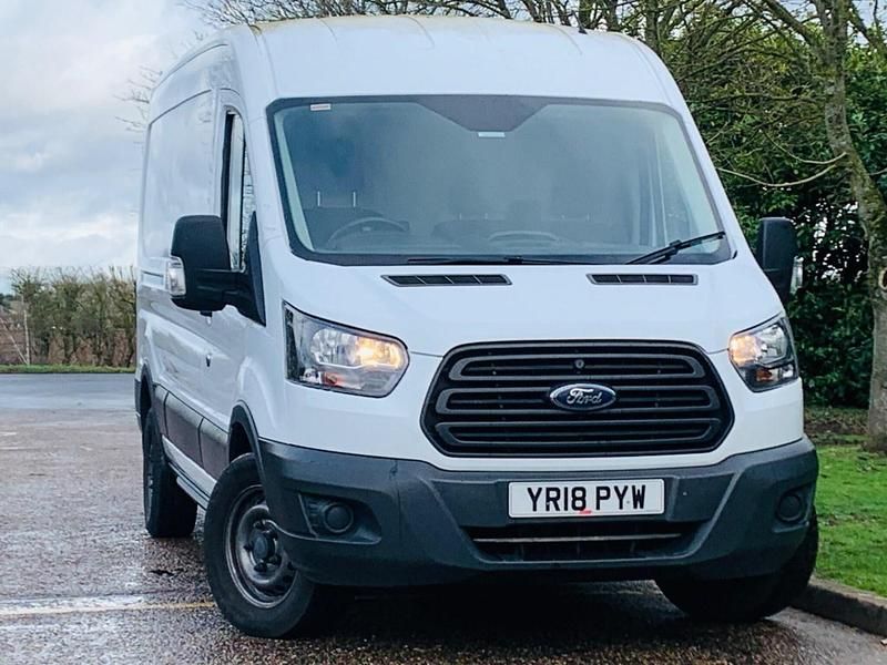 Used Ford Transit 130 HP (95 kW) 2018 White Van