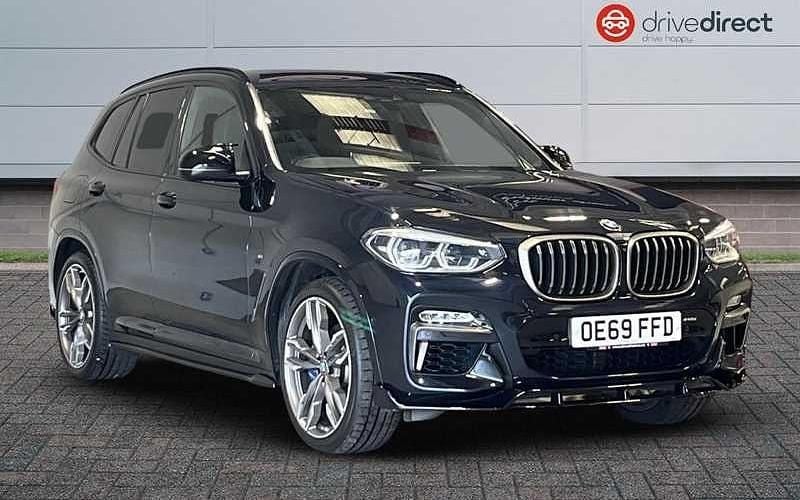 Metallic carbon black Used 2019 BMW X3 Performance SUV | £25,790 (Fair price) - Image 1/4