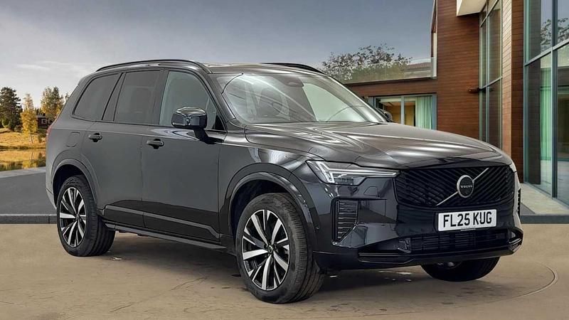 Black Used 2025 Volvo XC90 Plus SUV | £54,500 (Expensive) - Image 1/4