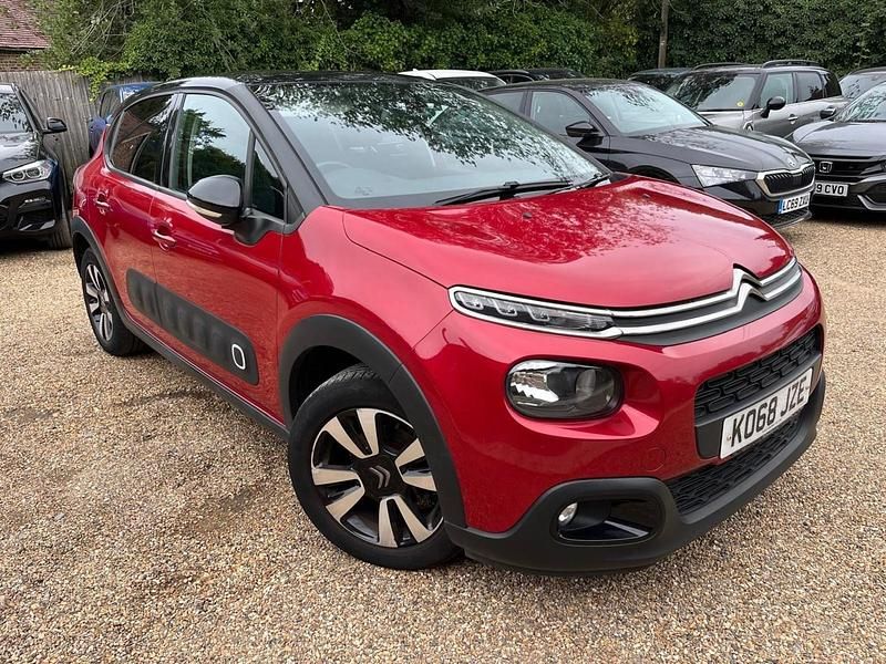 Red Used 2019 Citroën C3 Flair Hatchback | £7,690 (Good price) - Image 1/4