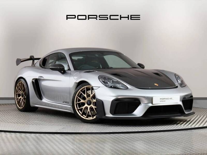 Gt silver metallic Used 2023 Porsche 718 Cayman GT4 | £138,000 - Image 1/4