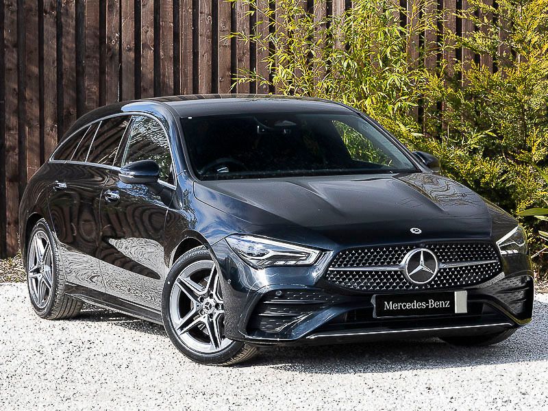 Black Used 2024 Mercedes CLA200 Executive Estate | £26,998 (A bit pricey) - Image 1/4
