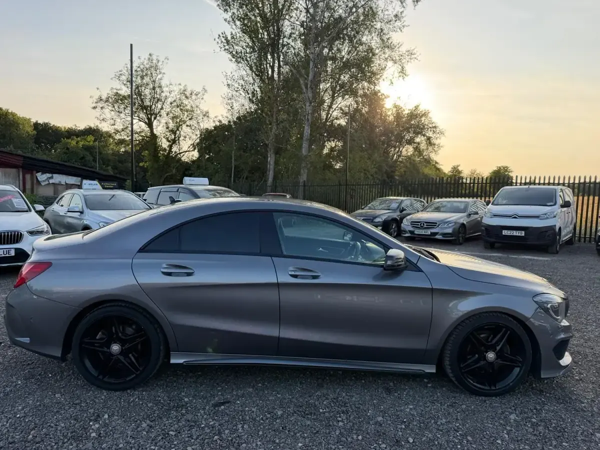 Used Mercedes CLA180 AMG 122 HP (89 kW) 2016 Grey Coupe