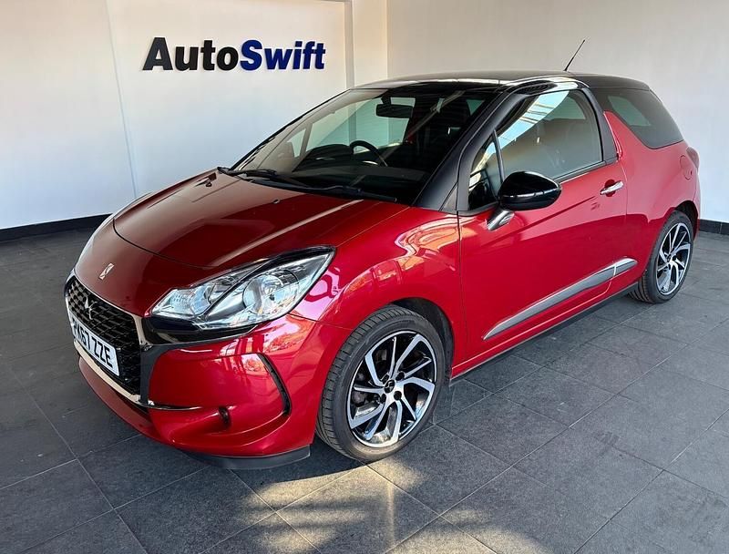 Used DS Automobiles DS3 Connected Chic 2017 Red Hatchback