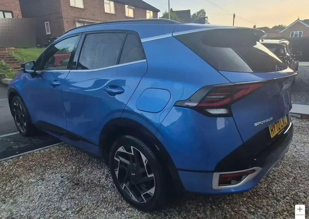 Used Kia Sportage GT-Line S 136 HP (100 kW) 2022 Blue SUV