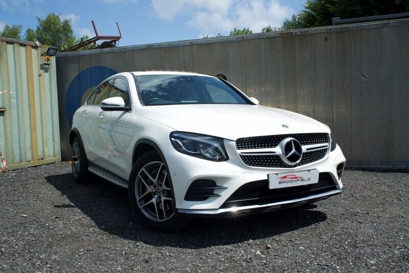 White Used 2017 Mercedes GLC350 AMG Line Premium Plus Coupe | £19,995 (Good price) - Image 1/4