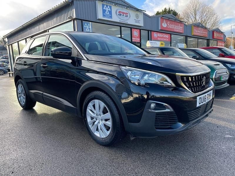 Used Peugeot 3008 Active 2018 Black Hatchback