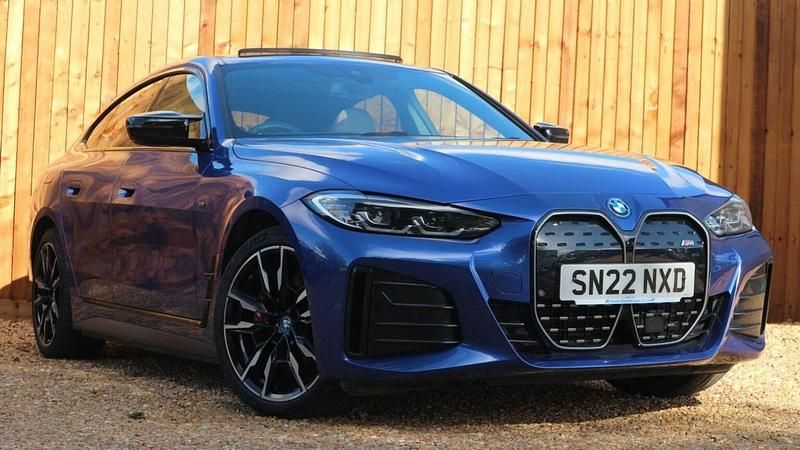 Blue Used 2022 BMW i4 Shadowline Sedan | £32,000 (Fair price) - Image 1/4