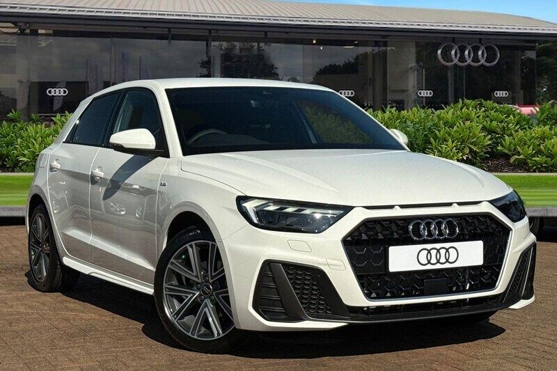 White New 2025 Audi A1 Sportback S-Line Hatchback | £24,480 (Super price) - Image 1/4