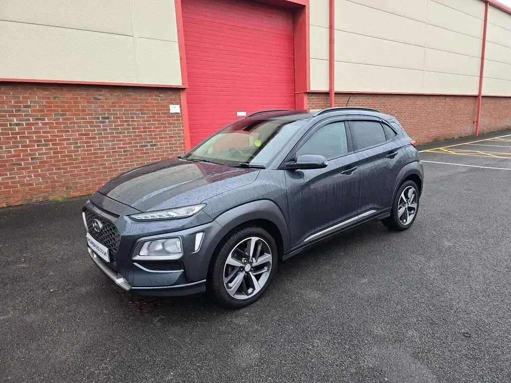 Gebraucht Hyundai Kona Premium 2018 Grau SUV