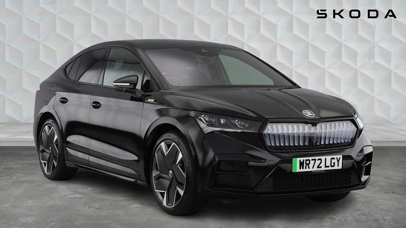 Used Skoda Enyaq iV vRS 219 kW (299 HP) 2022 Black magic pearl effect SUV