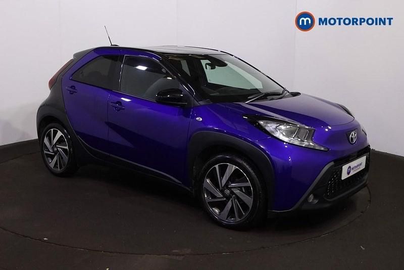 Blue Used 2024 Toyota Aygo X SUV | £13,599 - Image 1/4