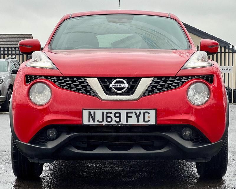 Used Nissan Juke Acenta 112 HP (82 kW) 2019 Red SUV