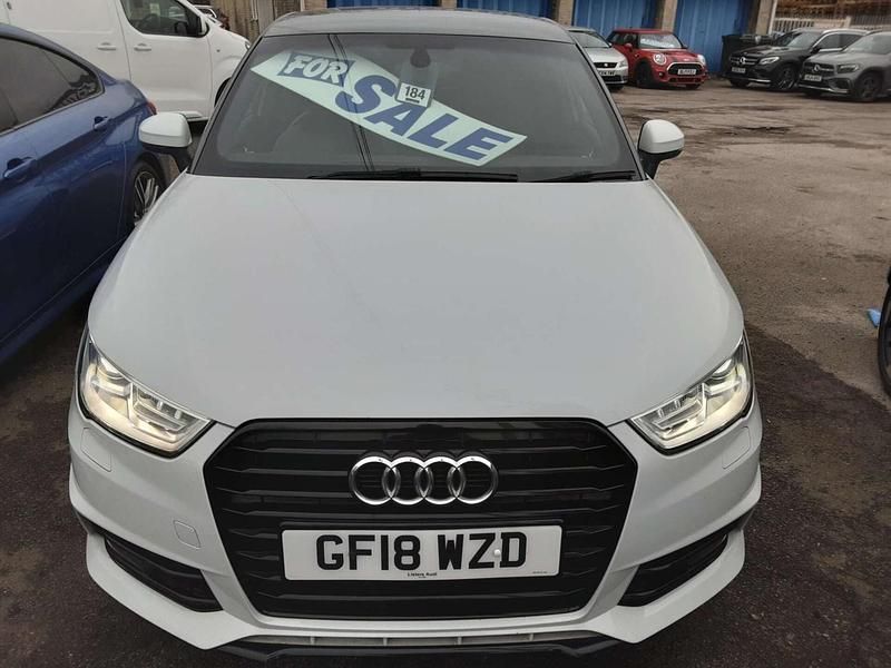 Used Audi A1 Sportback Black Edition 125 HP (91 kW) 2018 White Hatchback