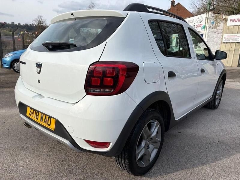 Used Dacia Sandero Ambiance 90 HP (66 kW) 2018 White Hatchback