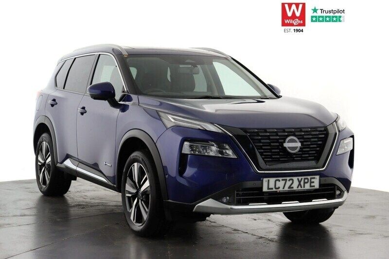 Blue Used 2022 Nissan X-Trail Tekna SUV | £28,995 (Fair price) - Image 1/4