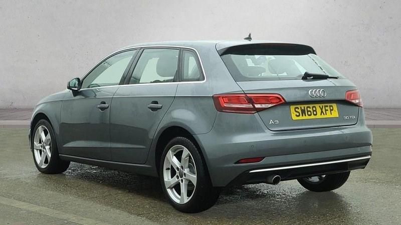 Used Audi A3 Sportback Sport 116 HP (85 kW) 2019 Grey Hatchback