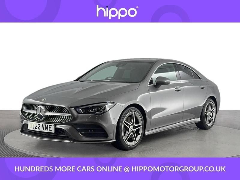 Grey Used 2022 Mercedes CLA200 AMG Line Premium Plus Coupe | £22,700 (Fair price) - Image 1/4