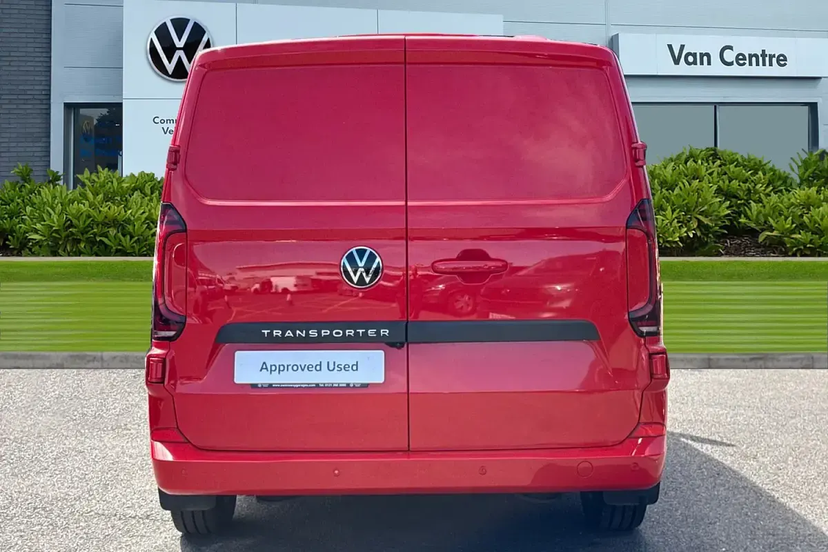 Used VW Transporter Pro 110 HP (80 kW) 2025 Red Van