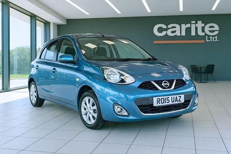 Used Nissan Micra Acenta 80 HP (58 kW) 2015 Blue Hatchback
