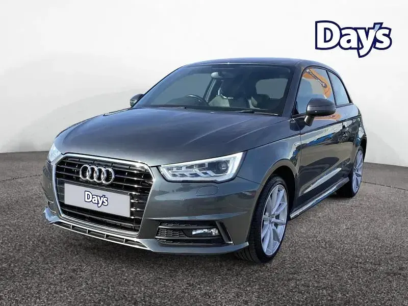 Used Audi A1 S-Line 116 HP (85 kW) 2017 Grey Hatchback