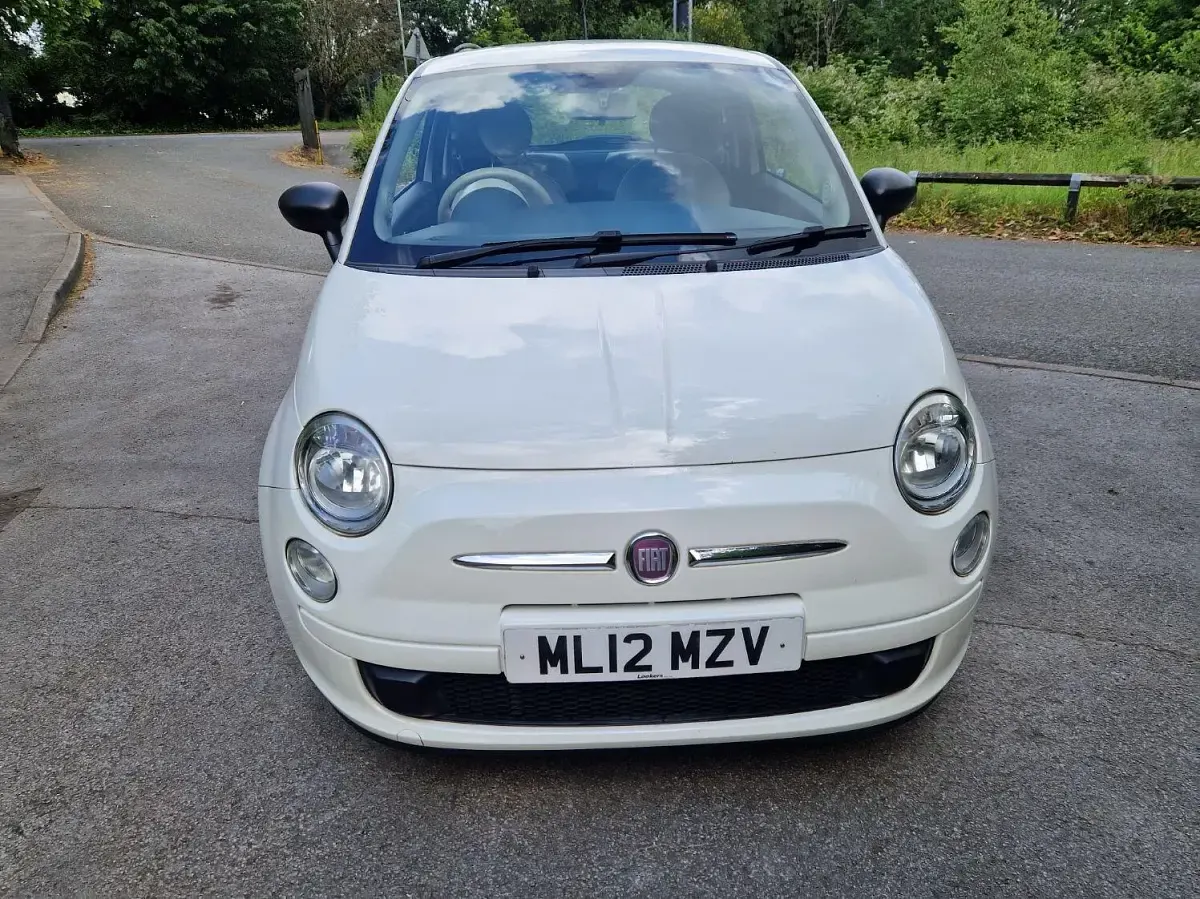 Used Fiat 500 Pop 69 HP (50 kW) 2012 White Hatchback