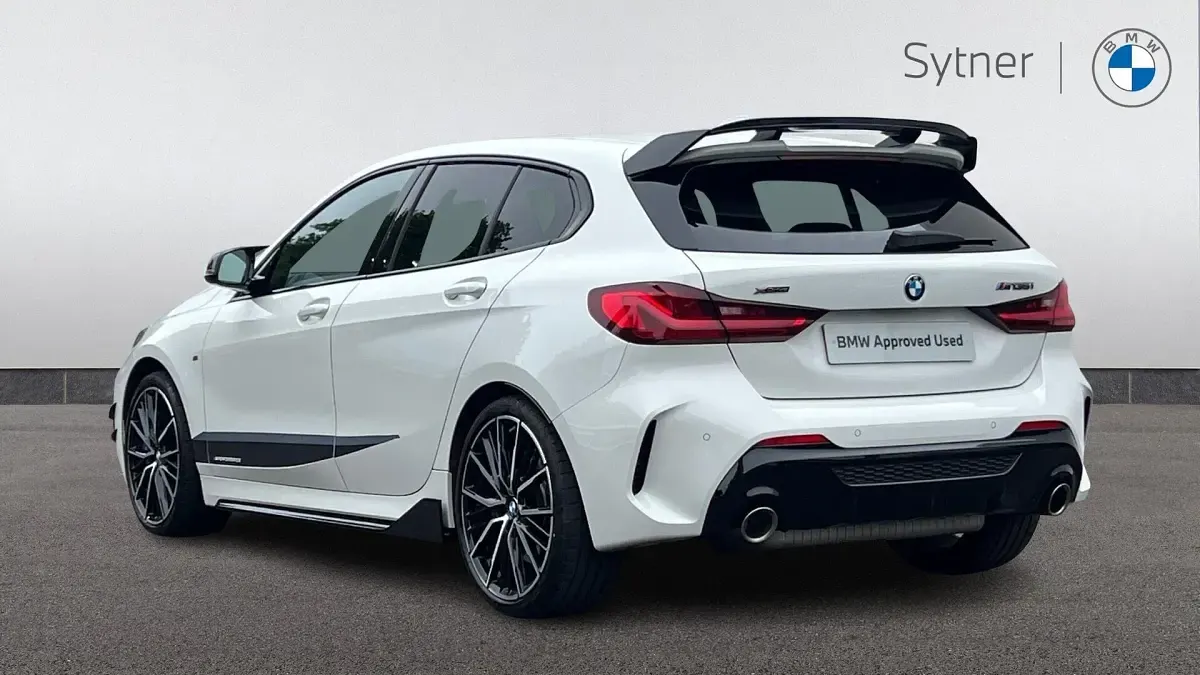Used BMW M135 Shadowline 302 HP (222 kW) 2024 White Hatchback