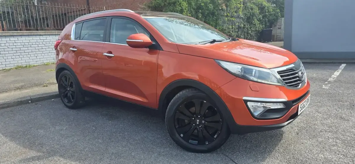 Begagnad Kia Sportage 115 HK (84 kW) 2012 Orange SUV