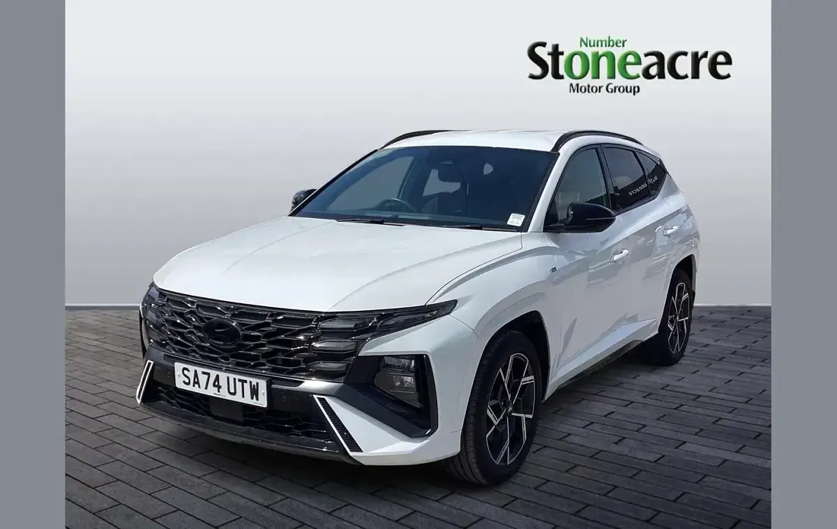 Used Hyundai Tucson N Line 158 HP (116 kW) 2024 White SUV