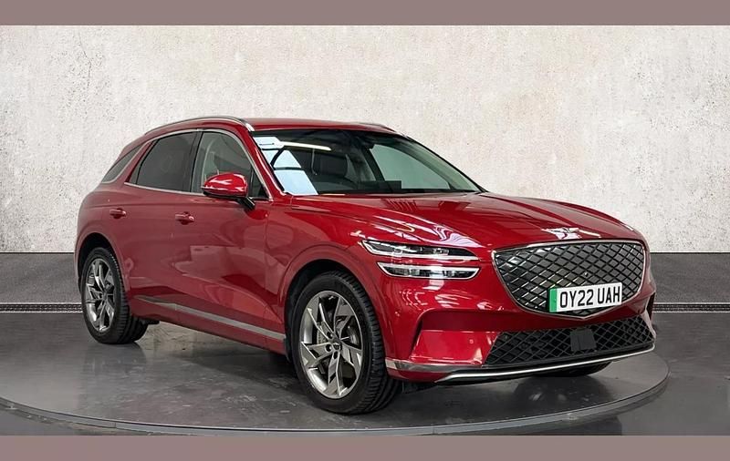 Red Used 2022 Genesis GV70 Sport SUV | £40,490 - Image 1/4
