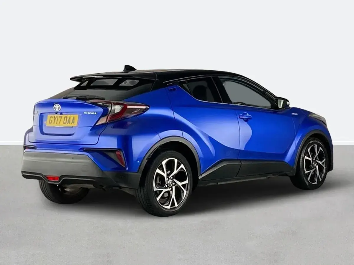 Used Toyota C-HR 122 HP (89 kW) 2017 Blue SUV