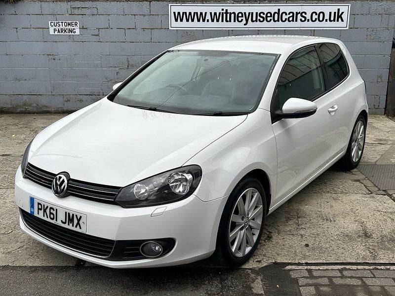 Used VW Golf VI GT 140 HP (102 kW) 2011 White Hatchback