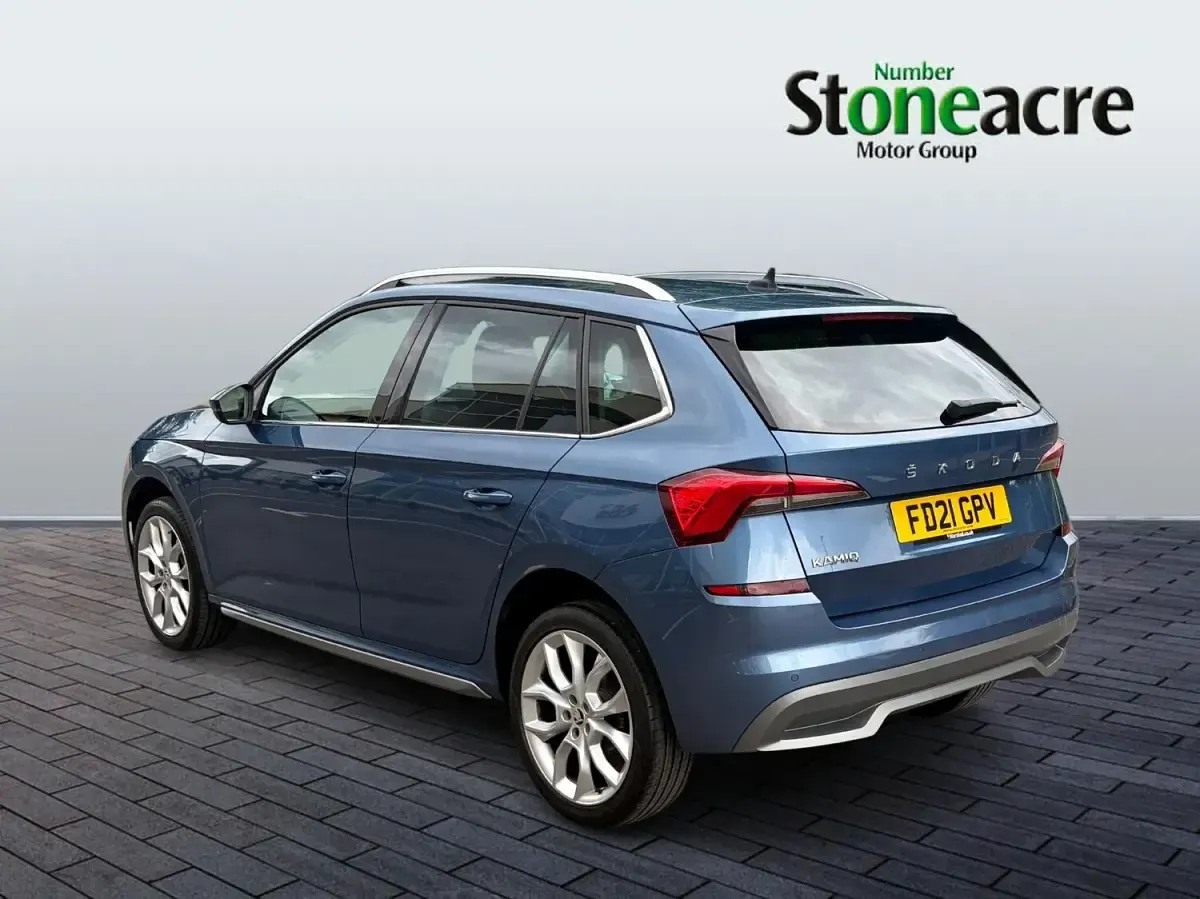Used Skoda 110 R SE L 2021 Blue Hatchback
