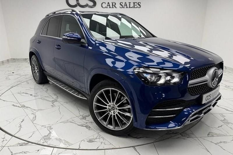 Blue Used 2021 Mercedes GLE300 AMG line SUV | £37,995 (Fair price) - Image 1/1
