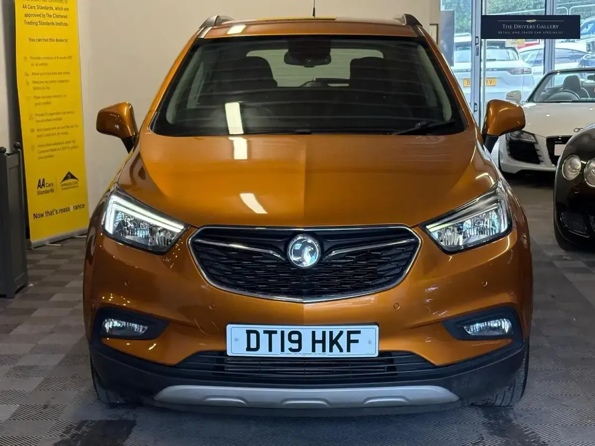 Used Vauxhall Mokka X Design Edition 136 HP (100 kW) 2019 Orange SUV
