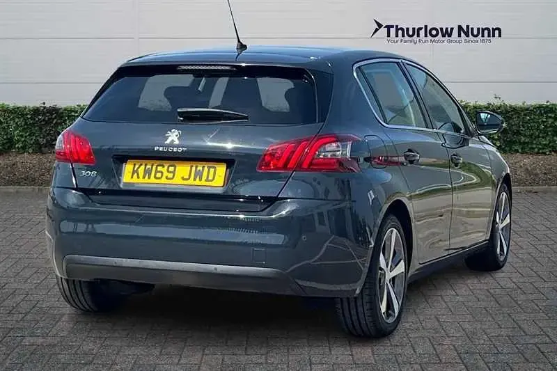 Used Peugeot 308 Allure 130 HP (95 kW) 2019 Grey Hatchback