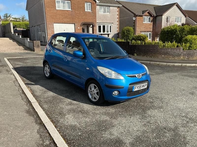 Used Hyundai i10 Comfort 2009 Blue Hatchback