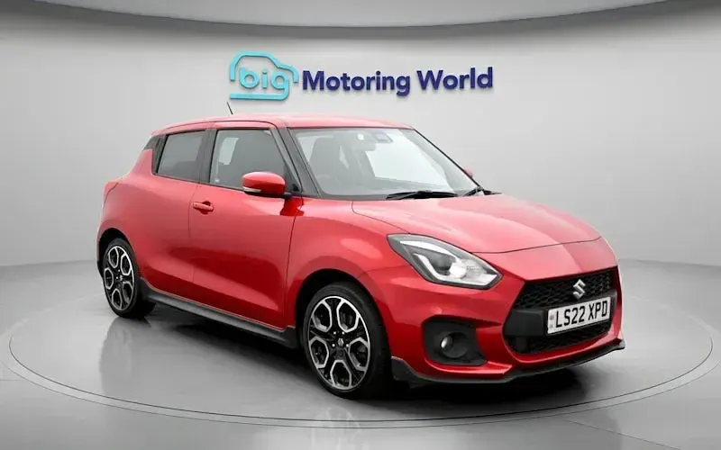 Used Suzuki Swift Sport 129 HP (94 kW) 2022 Red Hatchback