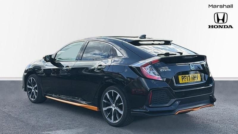 Used Honda Civic Prestige 182 HP (133 kW) 2017 Black Hatchback