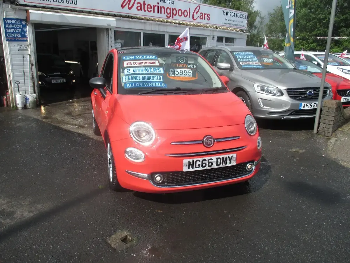 Used Fiat 500 Lounge 69 HP (50 kW) 2017 Pink Hatchback