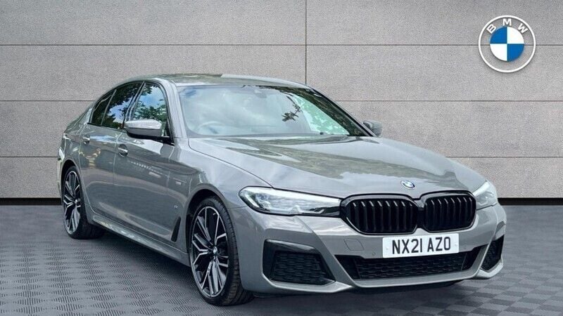 Grey Used 2021 BMW 520 M Sport | £26,994 (Fair price) - Image 1/4